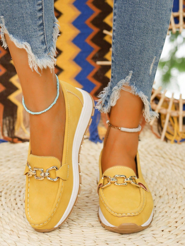 Sara | Ravni Loaferi s Kopčom