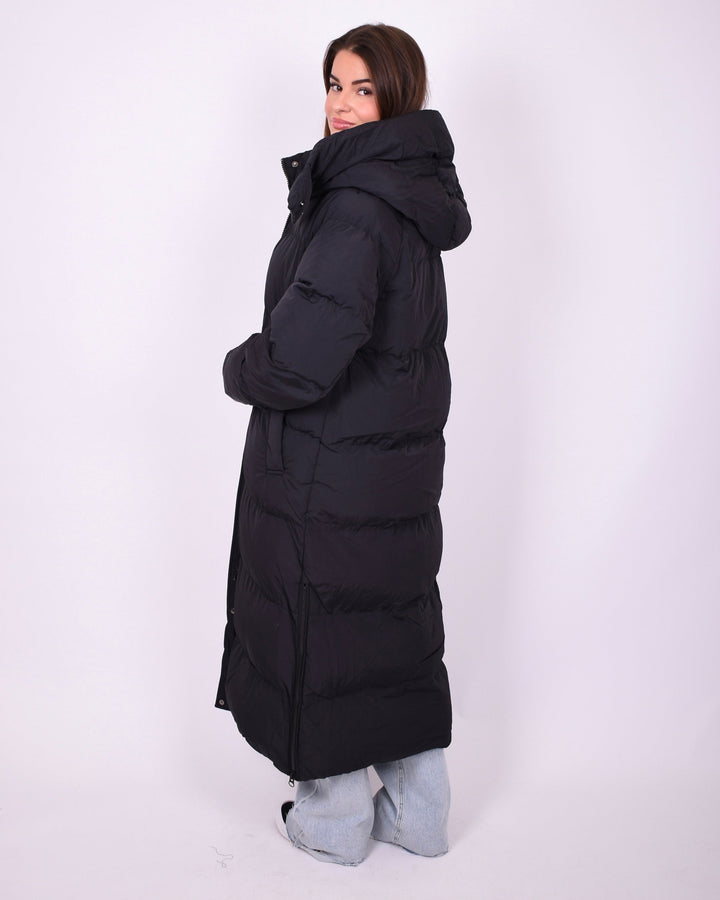 Mirna | Maxi puffer kaput crni