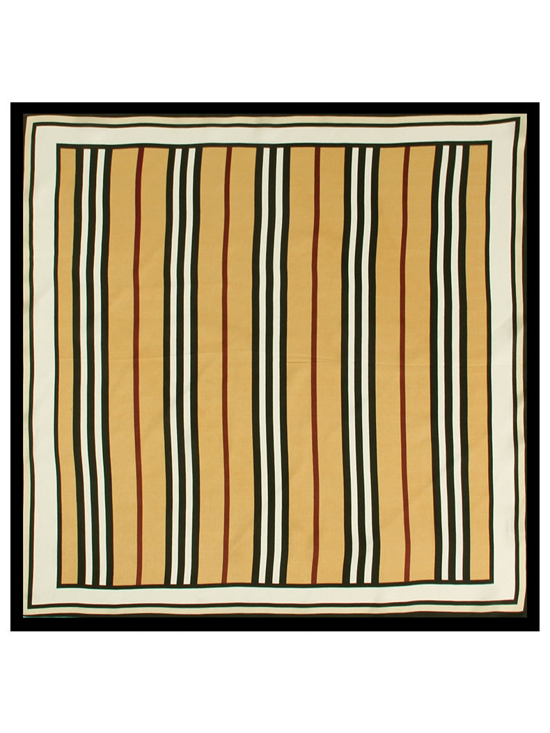 Neva | Čista Svila Tiskani Kvadratni Šal 53x53cm