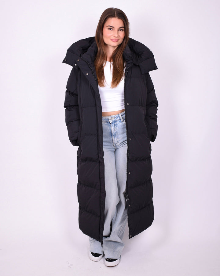 Mirna | Maxi puffer kaput crni